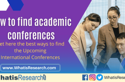 How to find academic conferences