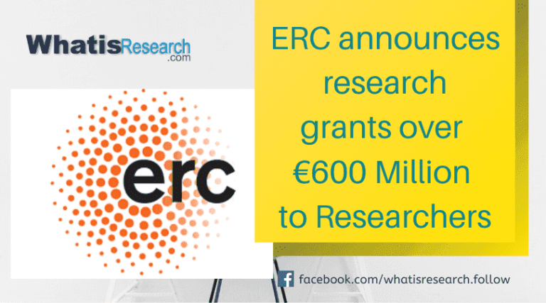 Erc Consolidator Grant 2020 Archives Whatisresearch 6141