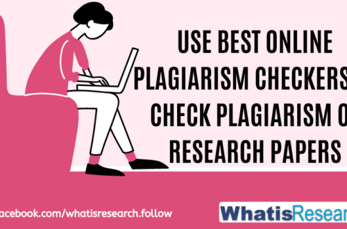 Use best online plagiarism checkers to check plagiarism of research papers