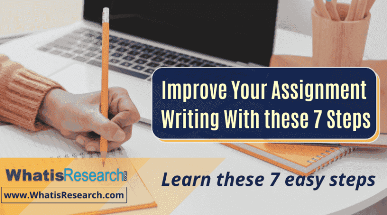 improve writing assignments