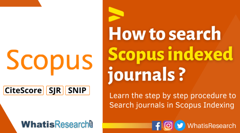 how to search research papers in scopus