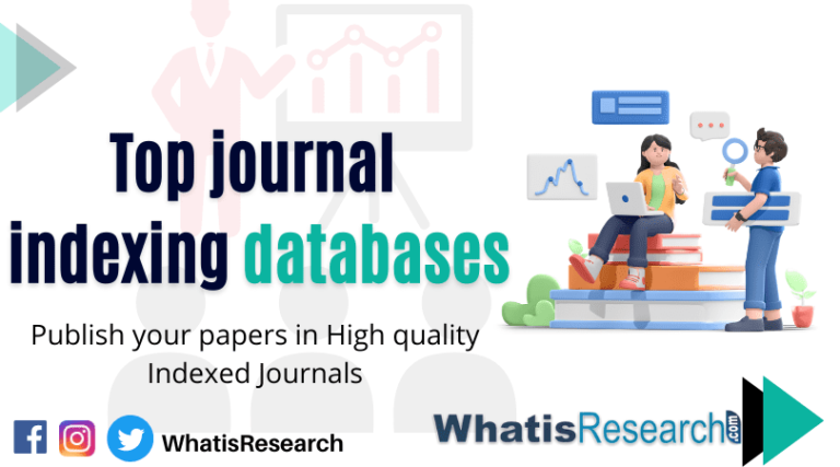 research journal database